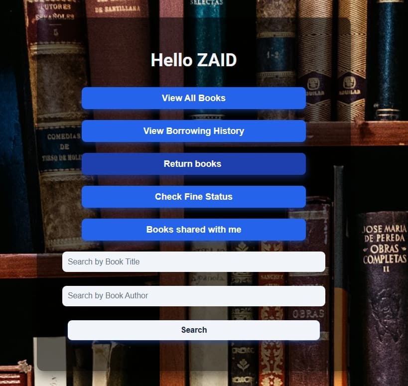 Library Management System preview 3