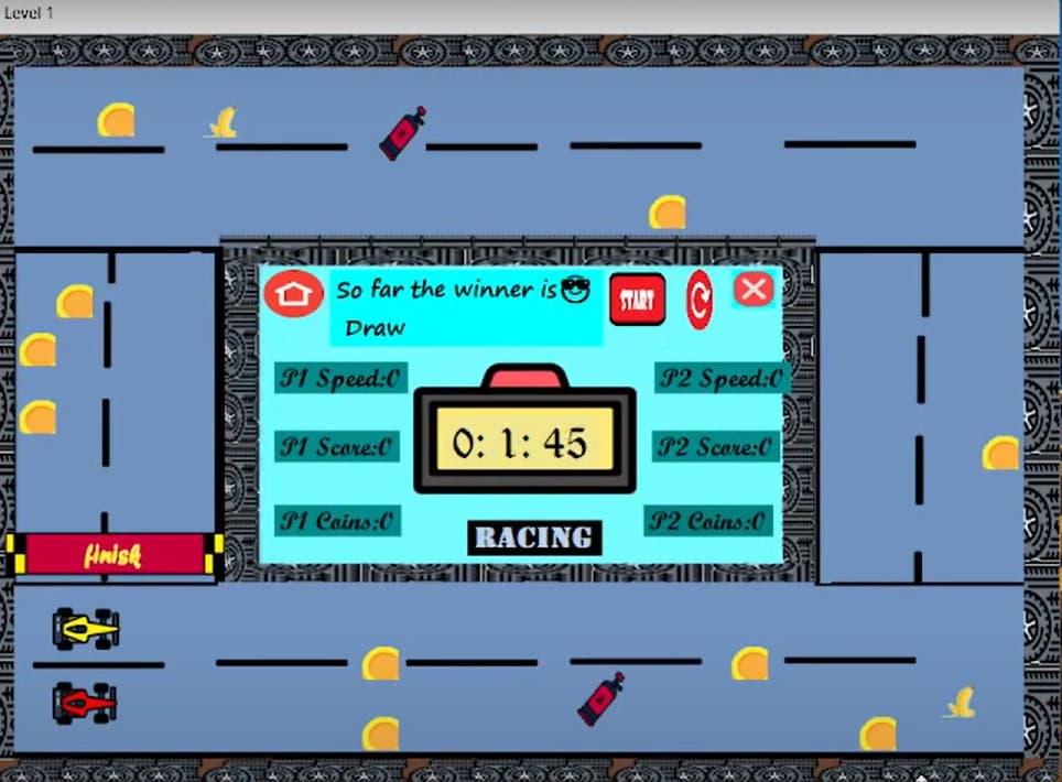 2D Racing Game preview 3