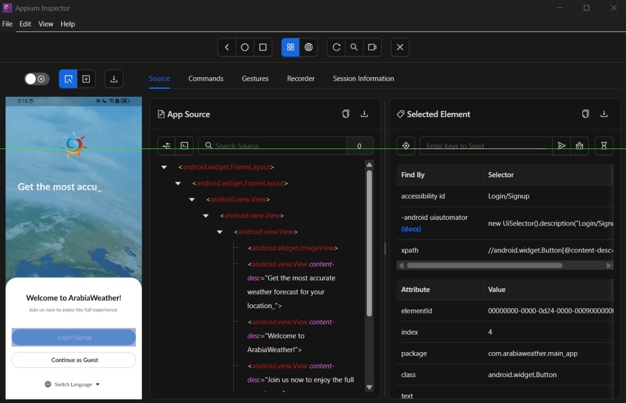 Automated Mobile Testing for Android Using Appium preview 3
