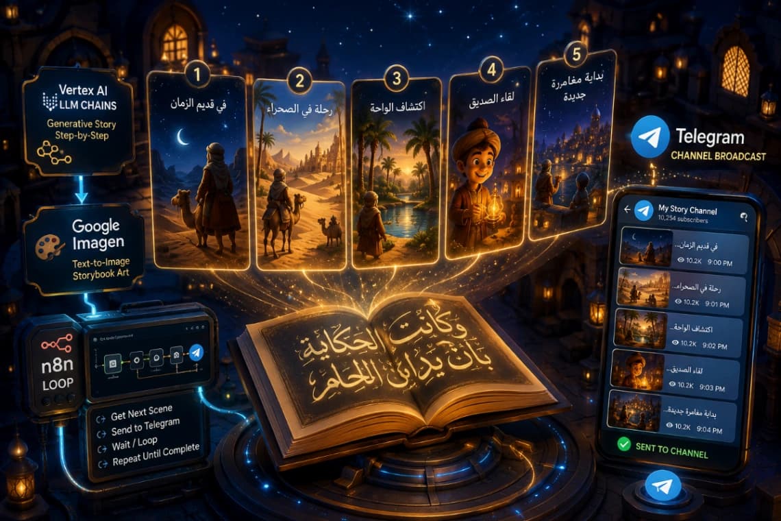 Arabic Story Storytelling Pipeline preview 3